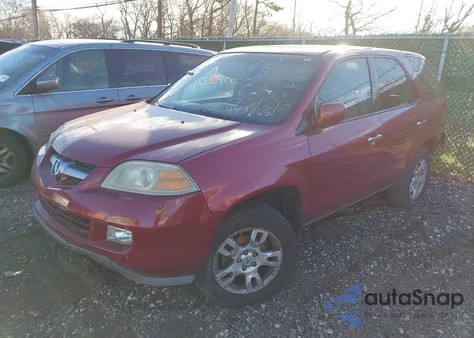 2006 Acura Mdx z USA, uszkodzony, nr VIN 2HNYD18876H524574